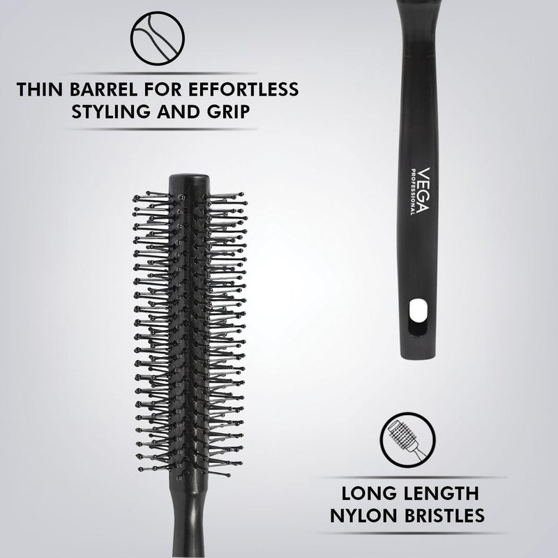 VEGA PROFESSIONAL Pro Volume Round Hair Brush for Blow Drying & Styling - Image 5
